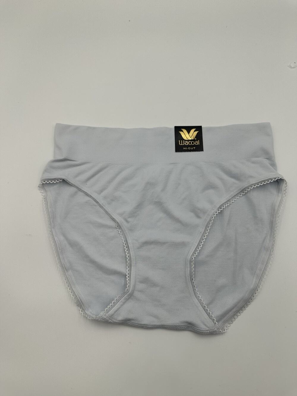 WACOAL Blue COMFORT TOUCH Hi-Cut Panty Size M NWT